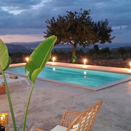 Stone Villa Halepa With Panoramic View. Neon Khorion  Bagian luar foto