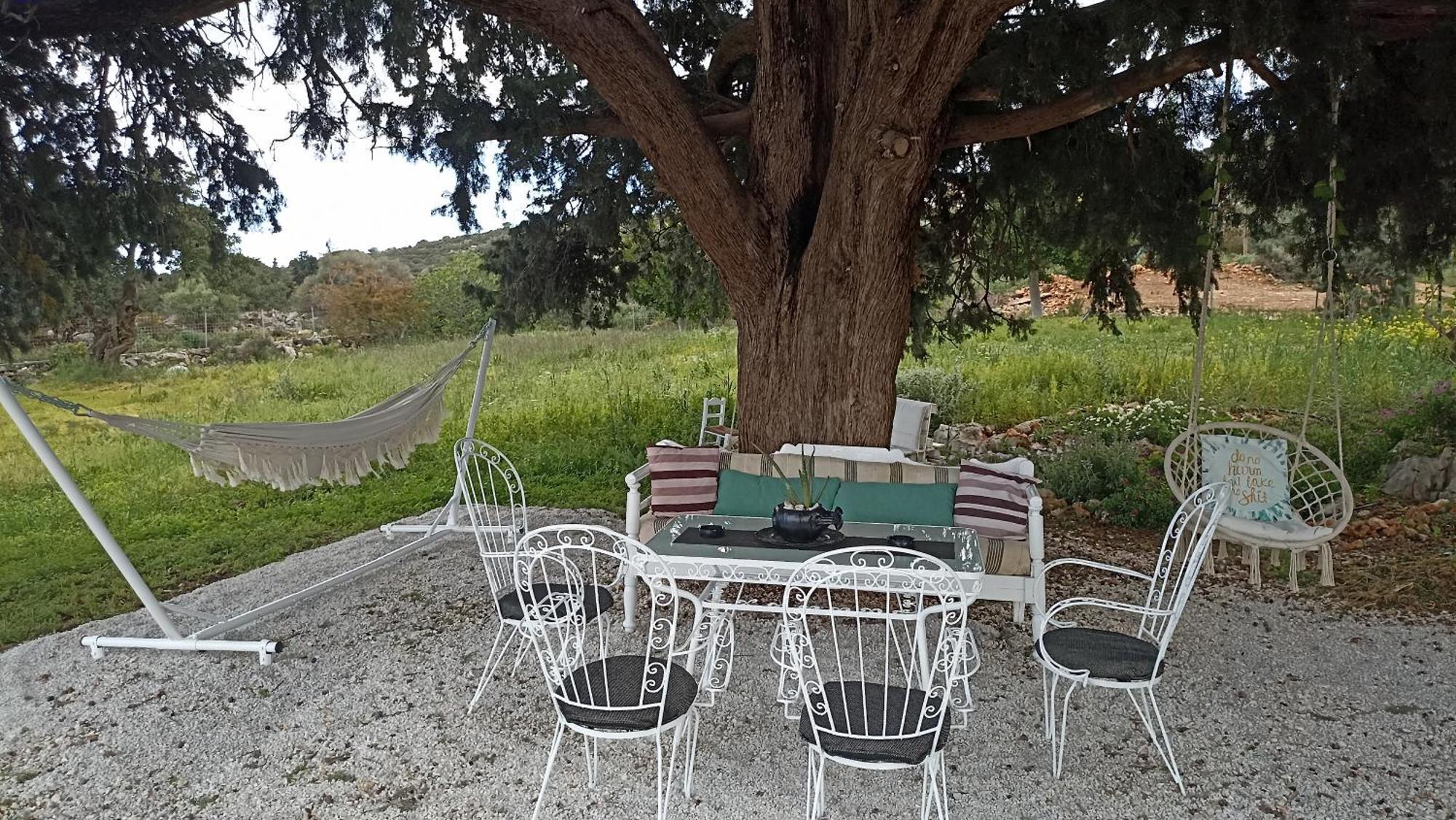 Stone Villa Halepa With Panoramic View. Neon Khorion  Bagian luar foto